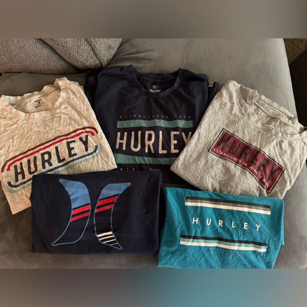 5 Men’s Hurley Shirts